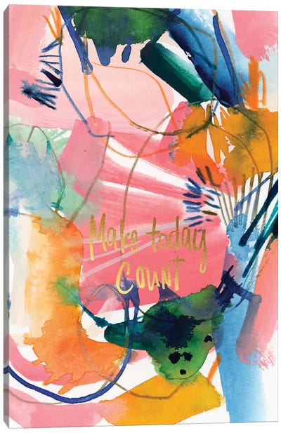 Painterly Inspiration VII Canvas Art Print - Joy Ting