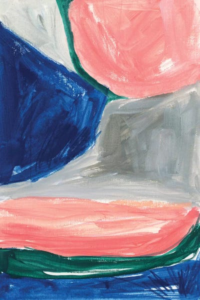 Joy Ting: Painterly Color Block I by Joy Ting