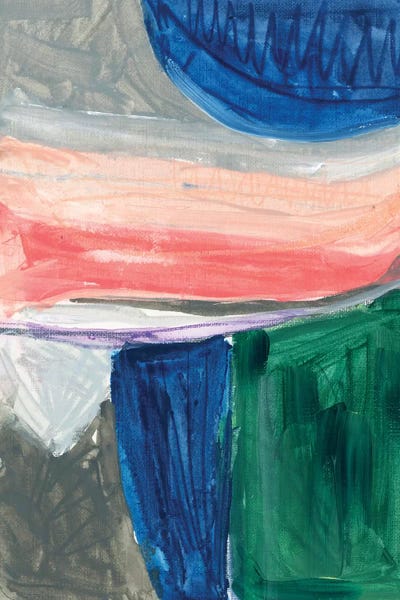 Joy Ting: Painterly Color Block II by Joy Ting