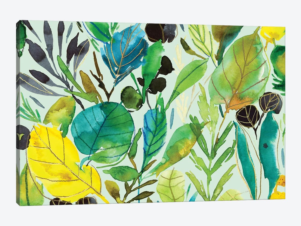 Fancy Florals II by Joy Ting 1-piece Art Print