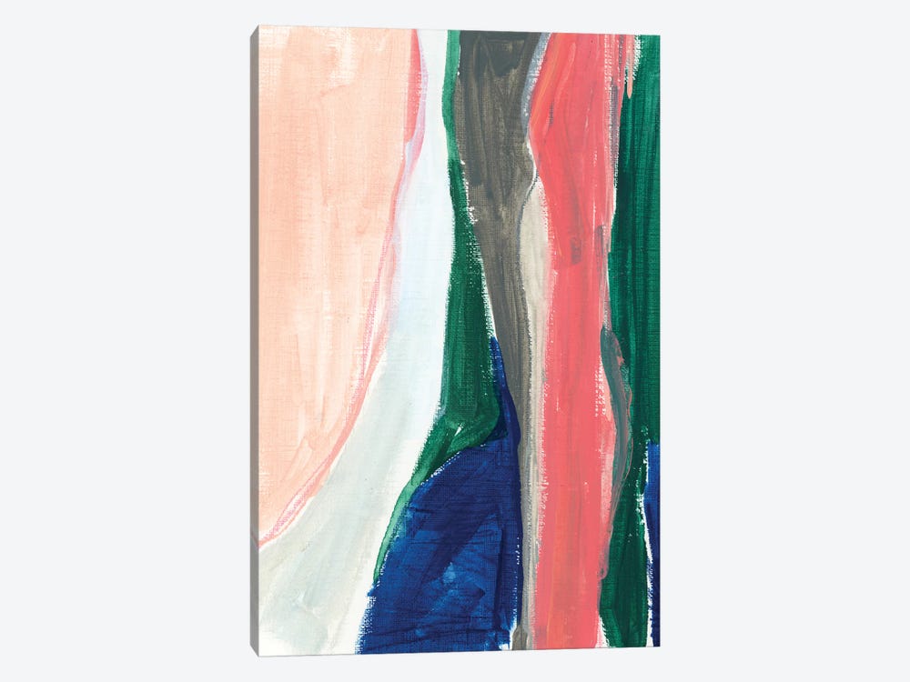 Painterly Color Block IV by Joy Ting 1-piece Canvas Print