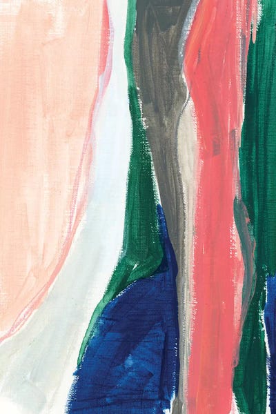 Joy Ting: Painterly Color Block IV by Joy Ting