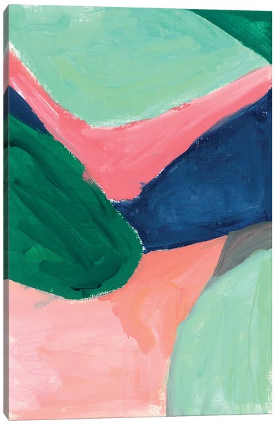 Painterly Color Block VI Canvas Art Print - Joy Ting
