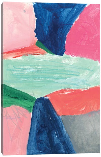 Painterly Color Block VII Canvas Art Print - Joy Ting