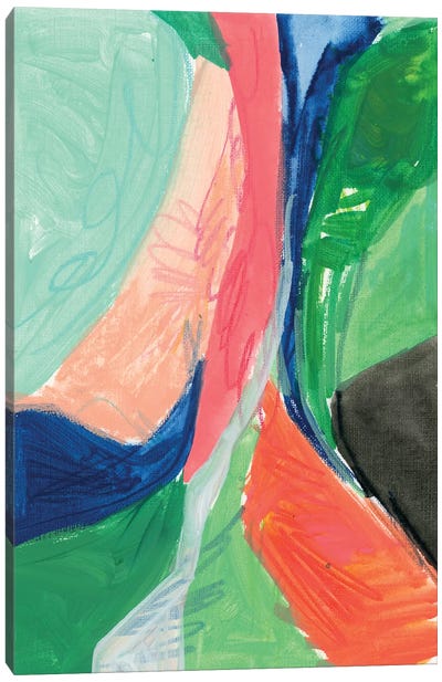 Painterly Color Block VIII Canvas Art Print - Joy Ting