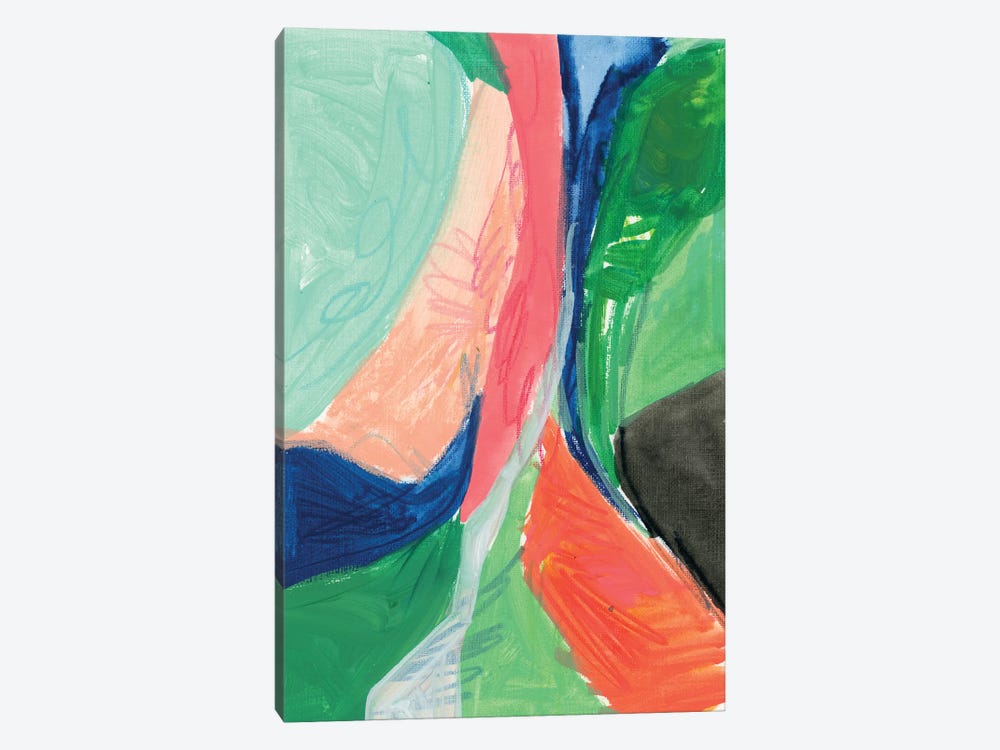 Painterly Color Block VIII by Joy Ting 1-piece Canvas Print