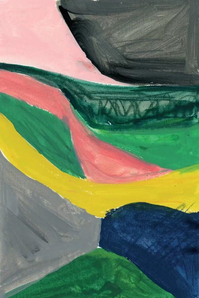 Joy Ting: Painterly Color Block X by Joy Ting