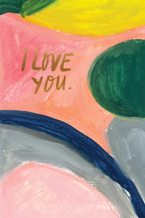 Painterly Color Block XIII by Joy Ting wall art