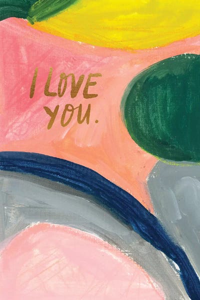 Joy Ting: Painterly Color Block XIII by Joy Ting