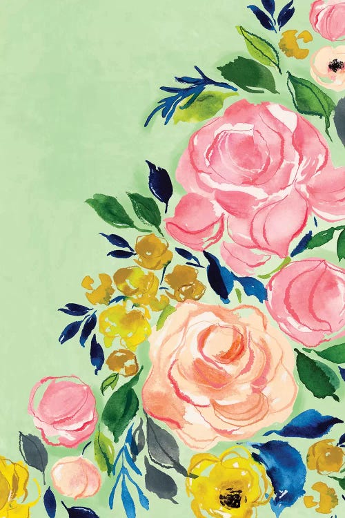 Florals by Joy Ting wall art