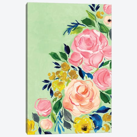 Florals Canvas Print #JTG87} by Joy Ting Canvas Artwork