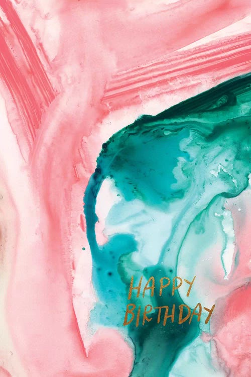 Painterly Sentiments I by Joy Ting canvas print