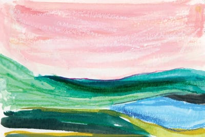 Abstract Landscapes X by Joy Ting art print