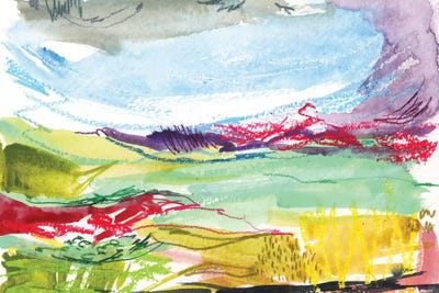 Abstract Landscapes XI by Joy Ting art print