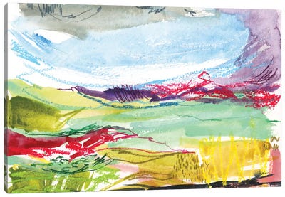 Abstract Landscapes V Canvas Art Print - Joy Ting