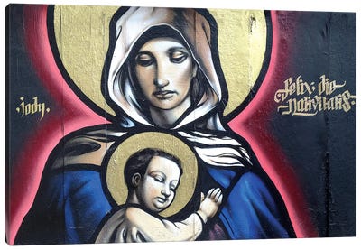 Felix Die Nativitis Canvas Art Print - Virgin Mary
