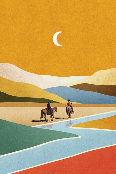 Western Décor: Over And Out by Stonecollages