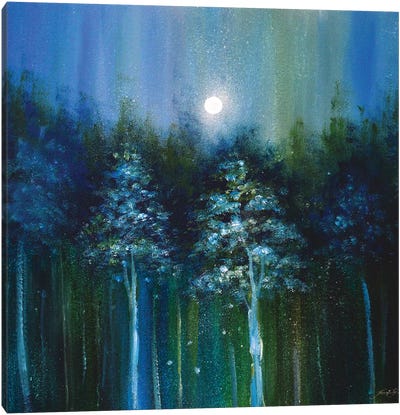 Ethereal Woods Canvas Art Print - Enchanted Forests