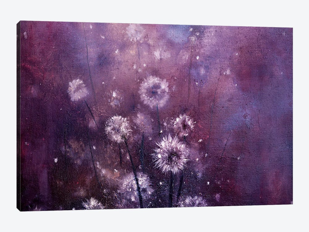 Gentle Dandelions by Jennifer Taylor 1-piece Canvas Art Print