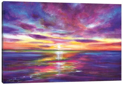 Radient Seas Canvas Art Print - Jennifer Taylor