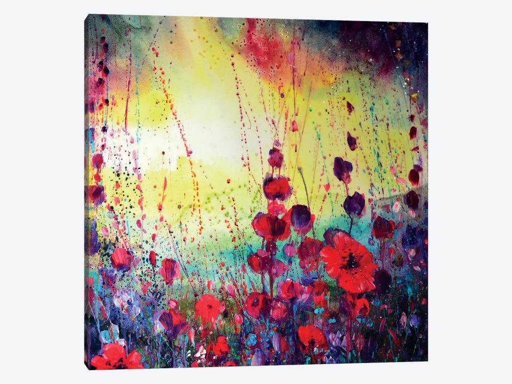 We Spent The Day In The Meadow by Jennifer Taylor 1-piece Canvas Wall Art