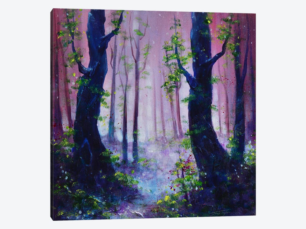 Dusky Woods by Jennifer Taylor 1-piece Canvas Artwork