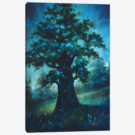 The Sacred Tree Canvas Print #JTL79} by Jennifer Taylor Art Print