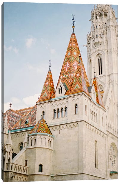 Budapest Architecture Canvas Art Print - Hungary Art