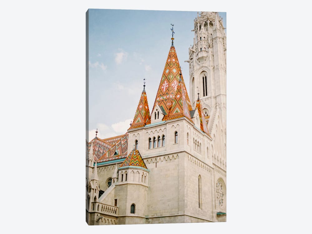 Budapest Architecture by Justine Milton 1-piece Canvas Wall Art
