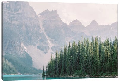 Canadian Rocky Mountains, Moraine Lake Canvas Art Print - Rocky Mountain Art Collection - Canvas Prints & Wall Art