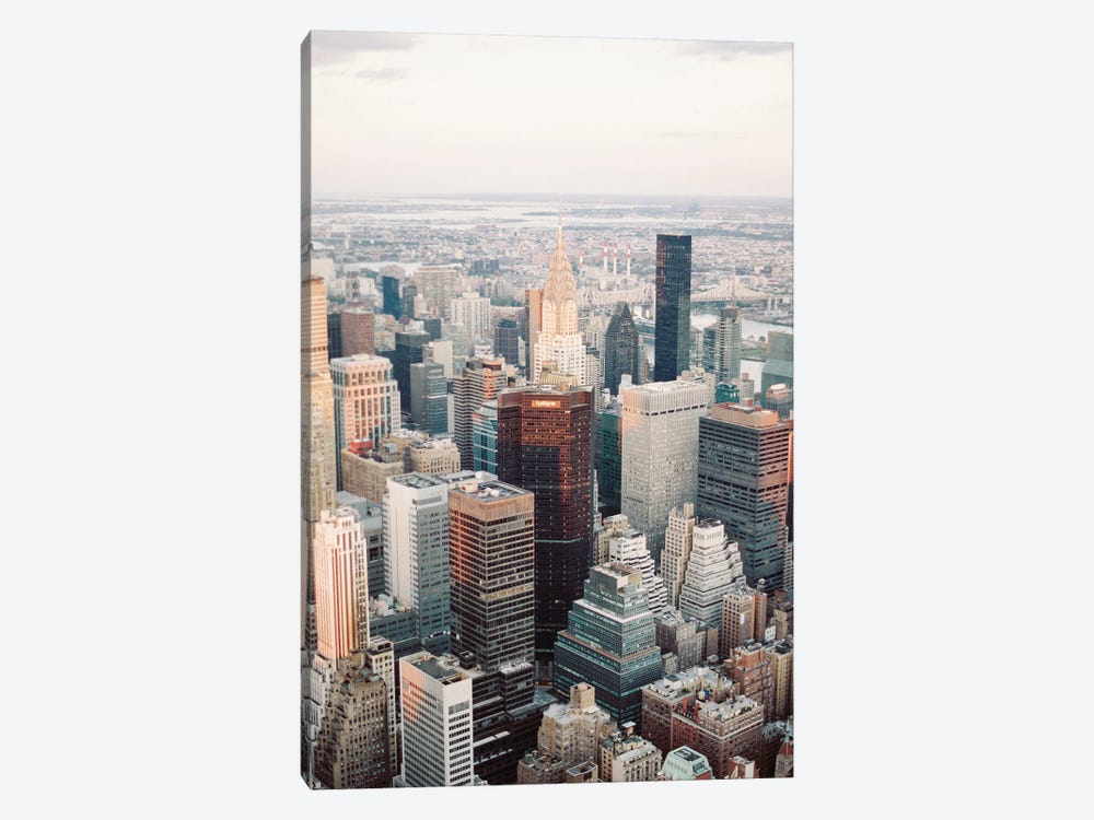 Nyc Skyline From Above by Justine Milton 1-piece Canvas Art
