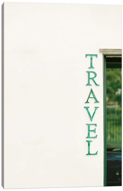 Travel Window Canvas Art Print - Travel Journal