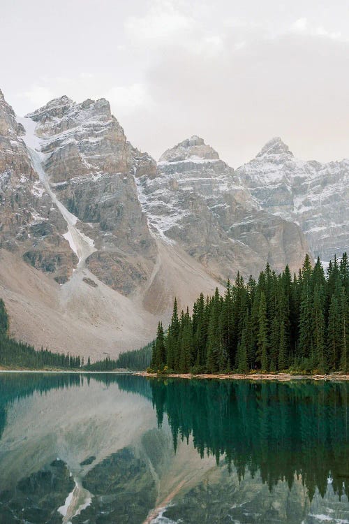 Turquoise Lake Reflection