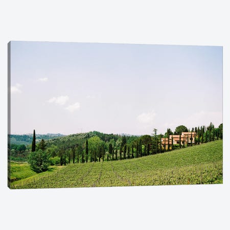 Classic Mid-Day Tuscany Canvas Print #JTM49} by Justine Milton Canvas Art Print