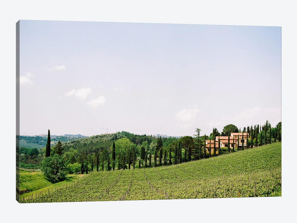 Classic Mid-Day Tuscany by Justine Milton 1-piece Canvas Print