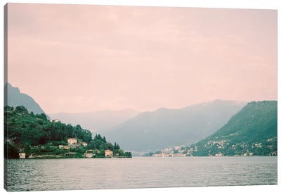 Lake Como Canvas Art Print - Justine Milton