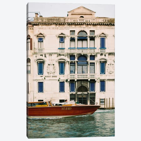 Venice Canals Canvas Print #JTM50} by Justine Milton Canvas Artwork
