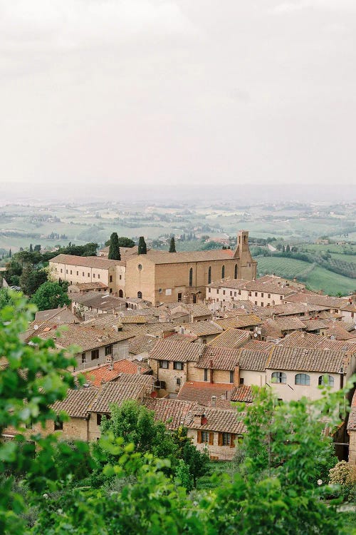 Hilltops Of The Italian Countryside