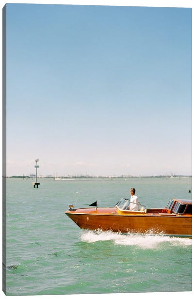 Open Waters Of Venice Canvas Art Print - Justine Milton