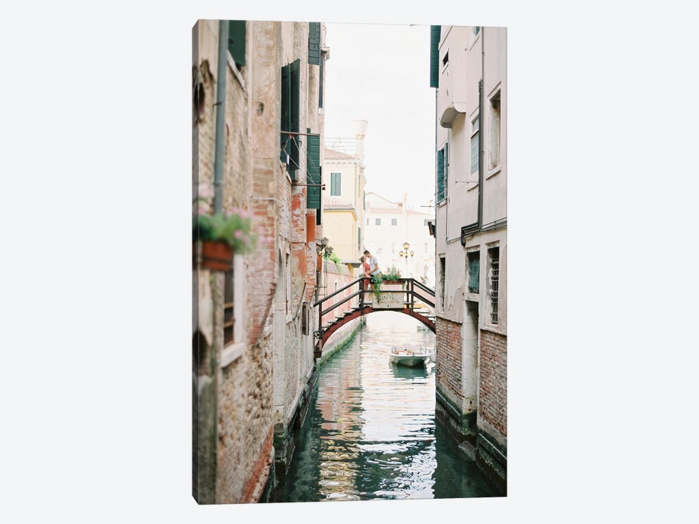 Cruising The Venice Canals by Justine Milton 1-piece Art Print