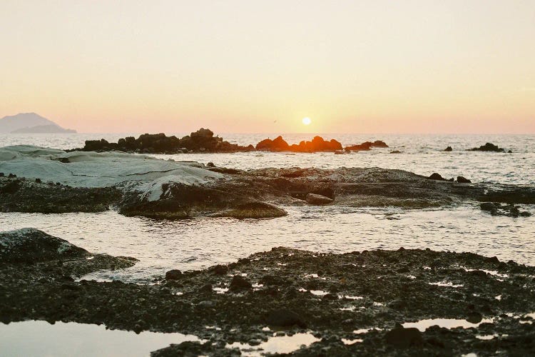 Sunset Over The Ocean