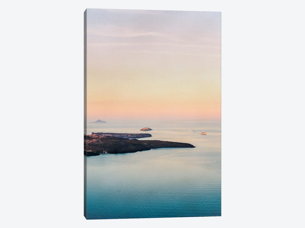 Santorini Caldera Sunset by Justine Milton 1-piece Art Print