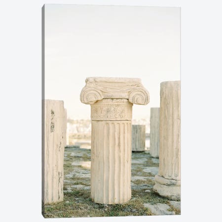 Ancient Greek Pillars Canvas Print #JTM79} by Justine Milton Canvas Art