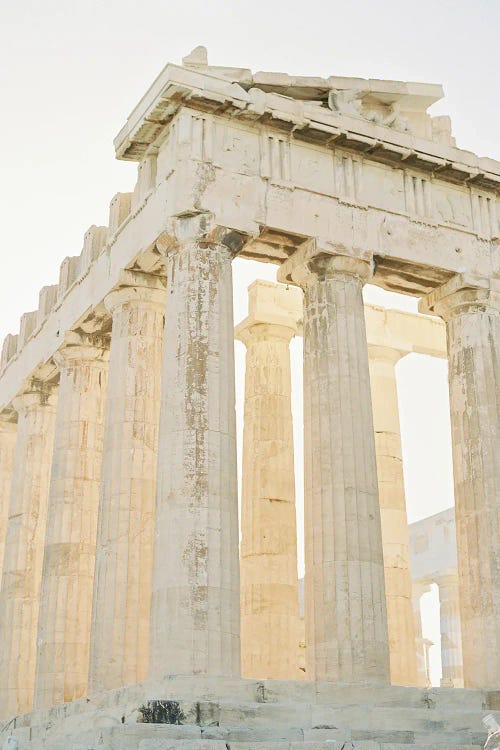 Golden Hour Greek Ruins