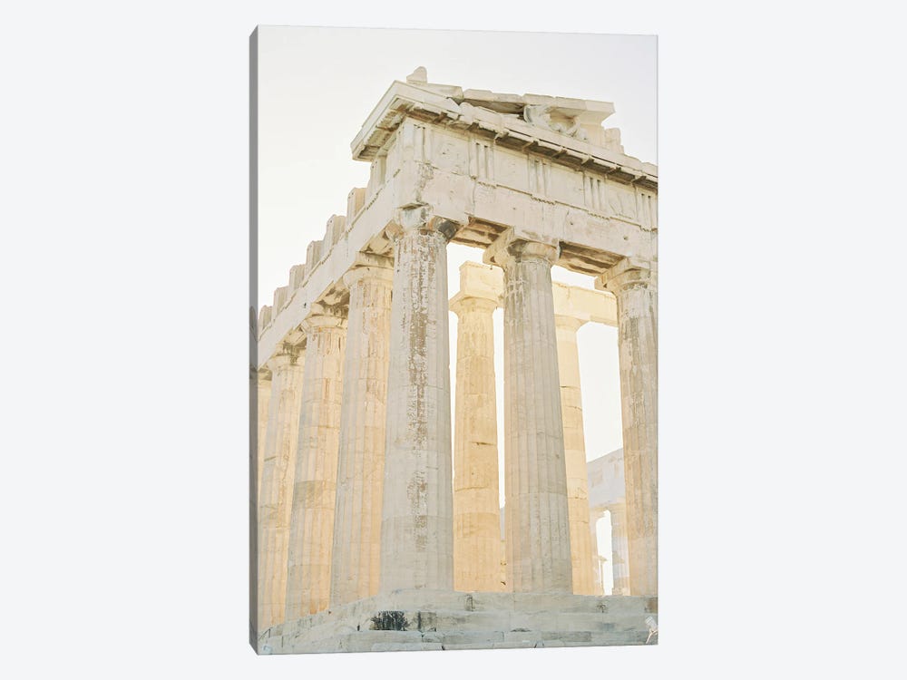 Golden Hour Greek Ruins by Justine Milton 1-piece Canvas Artwork