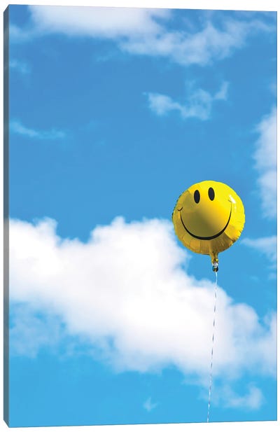Smile Canvas Art Print - Balloons