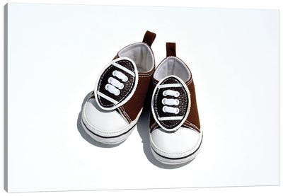 Baby Boy Shoes Canvas Art Print - Jonathan Brooks