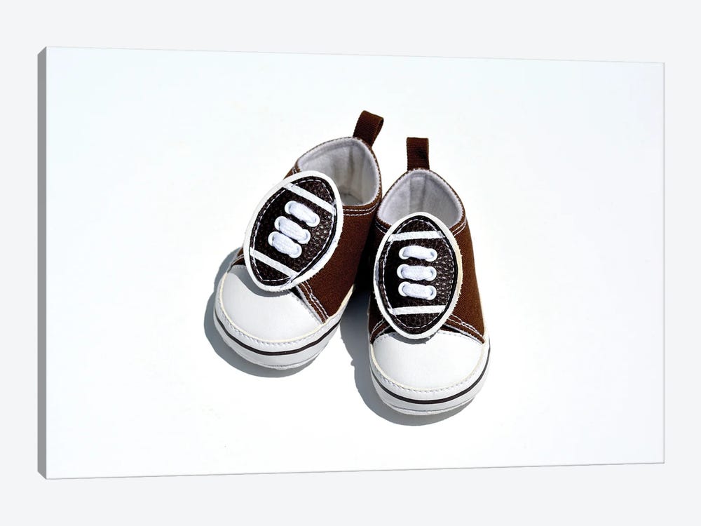 Baby Boy Shoes by Jonathan Brooks 1-piece Canvas Artwork