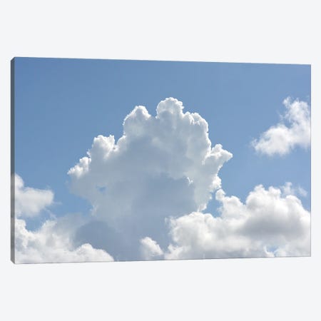 White Clouds Canvas Print #JTN69} by Jonathan Brooks Canvas Artwork