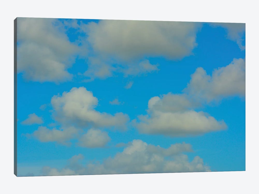 White Clouds Blue Skies by Jonathan Brooks 1-piece Art Print